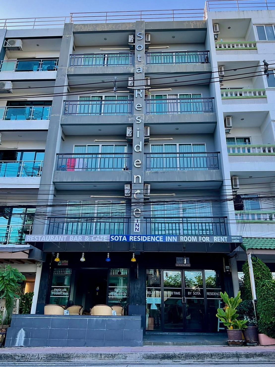 Sota Residence Pattaya Bagian luar foto